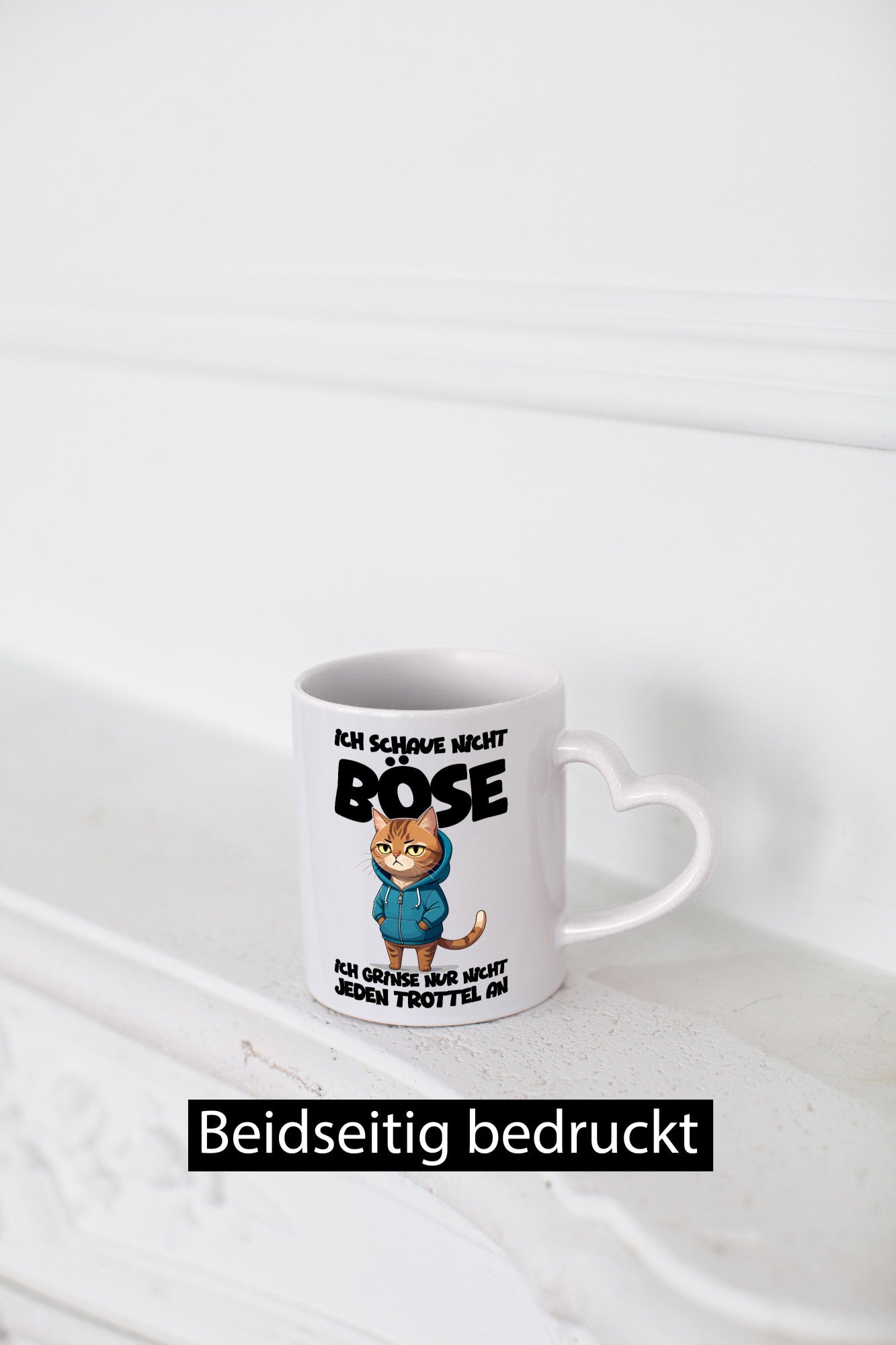 Ich schaue nicht böse | Katze Katzenliebhaber Geschenk Tierliebhaber Humor