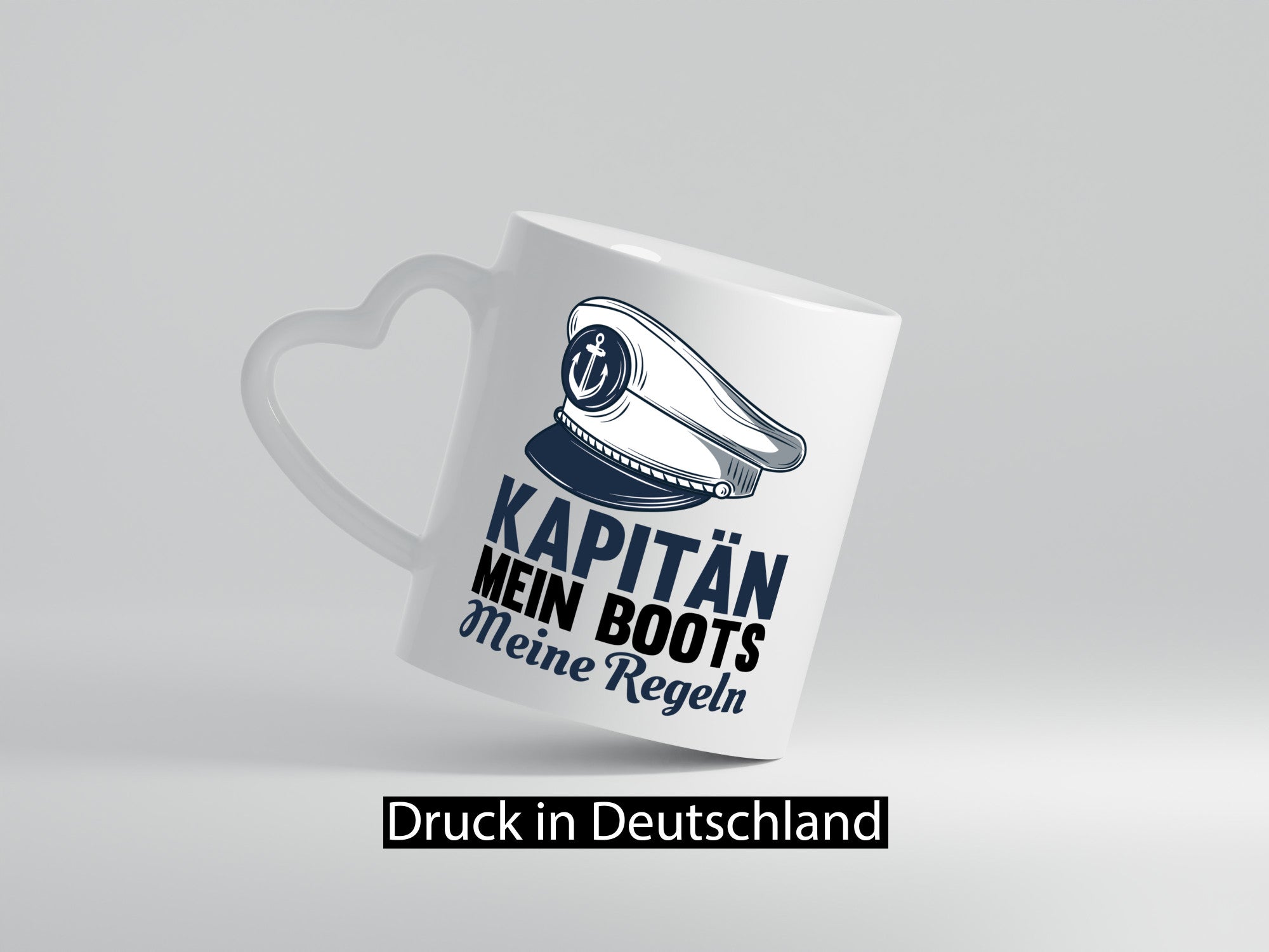 Mein Boot meine Regeln | Kapitän Tasse Schifffahrer Humor Geschenkidee