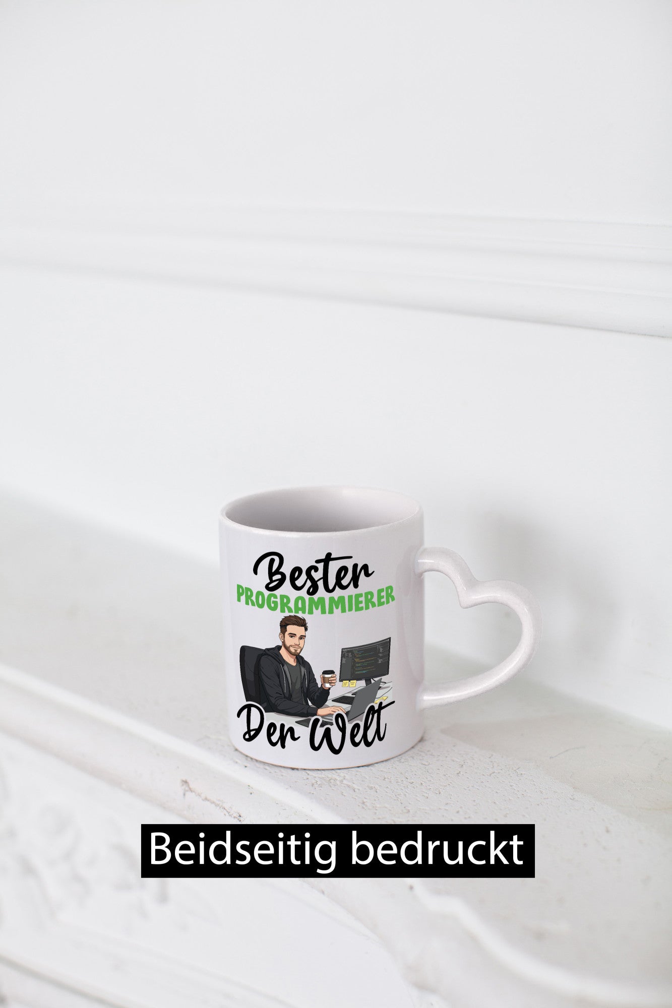 Bester Programmierer | Software Entwickler v2 Geschenkidee Humor Tasse