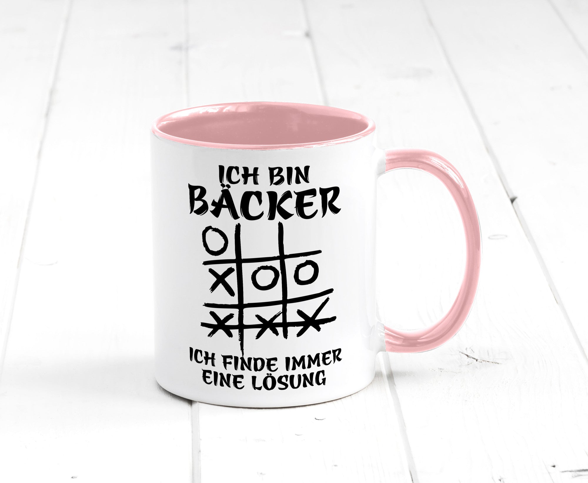 Ich bin Bäcker finde immer eine Lösung | Meister lustig Humor Geschenkidee