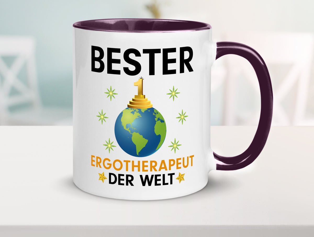 Welt Bester Ergotherapeut | Ergotherapie lustig Humor Geschenkidee Geschenk Tasse