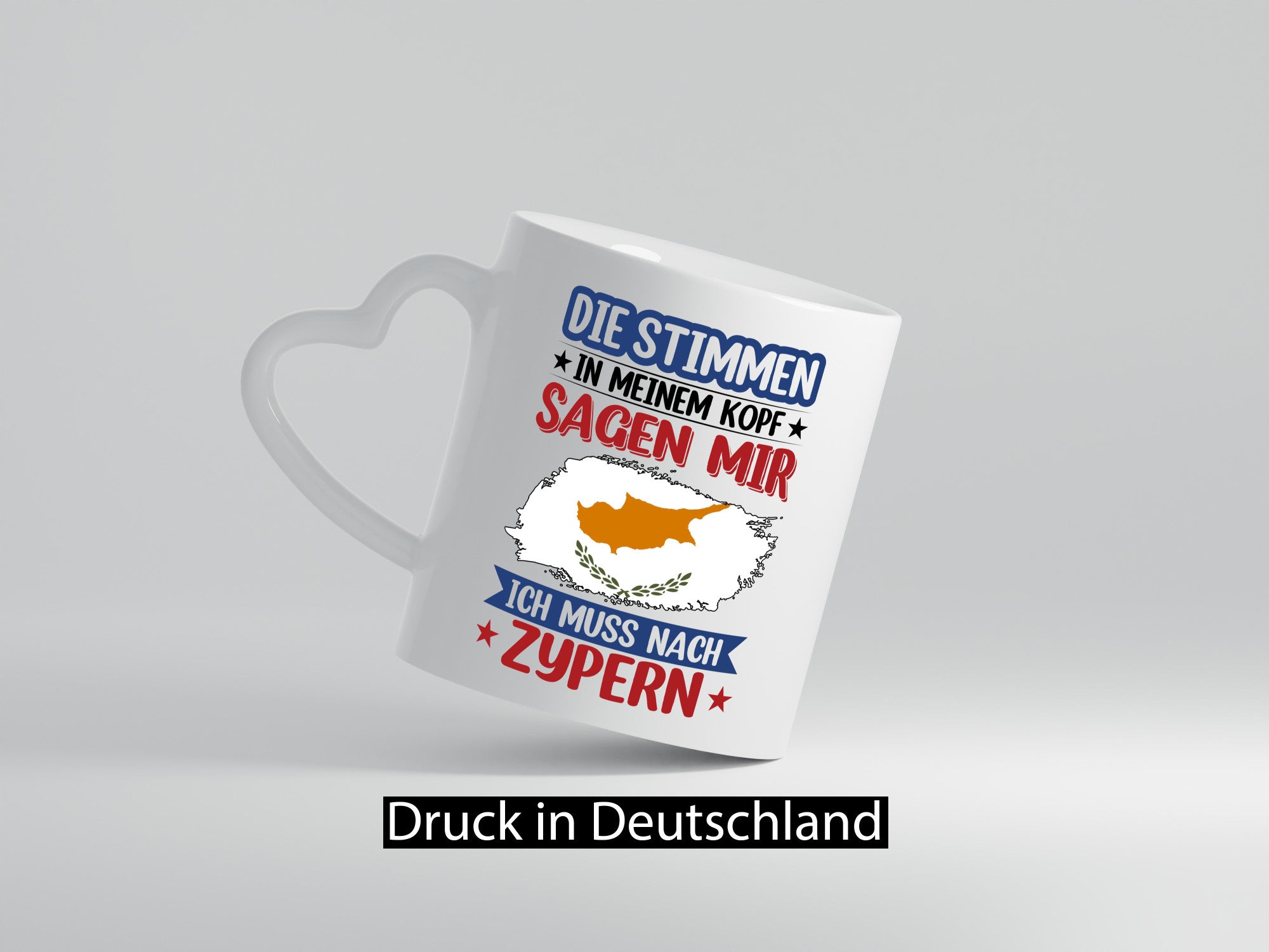 Zypern | Urlaub Stimmen in meinem Kopf Traumland lustiger Spruch Geschenk Humor