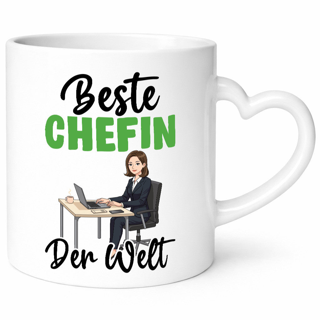 Beste Chefin | Führungskraft Vorgesetzte v2 lustiger Spruch Geschenk Arbeit
