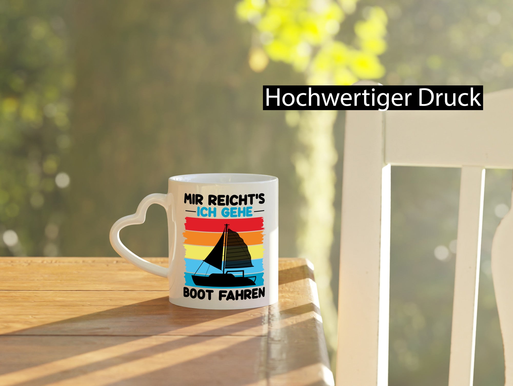 Mir reichts ich geh Boot Fahren | Bootsfahrer Motorboot v2 Humor Geschenkidee