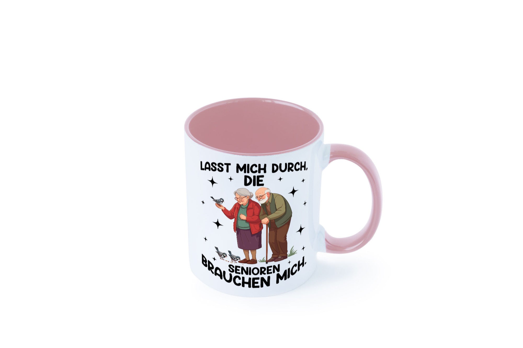 Senioren brauchen mich | Altenpflege Pflegekraft lustiger Spruch Geschenk Humor