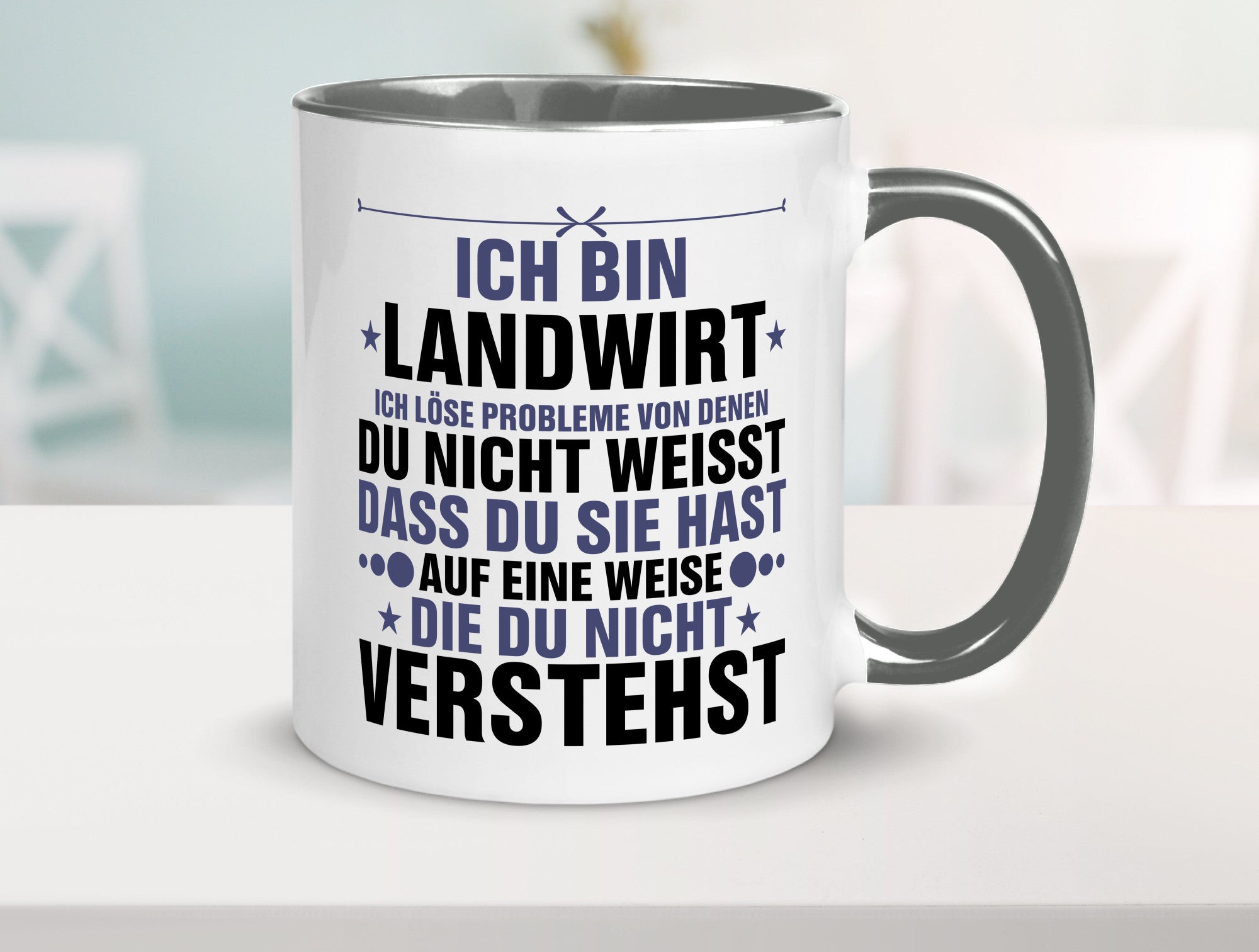 Löse Probleme: Landwirt | Bauer Landwirtschaft v2 Geschenk Humor Geschenkidee
