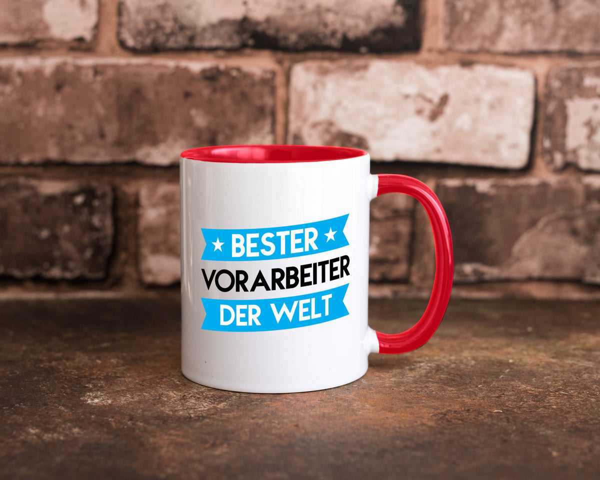 Bester Vorarbeiter | Kollege Teamleiter lustiger Spruch Geschenk Arbeit Tasse