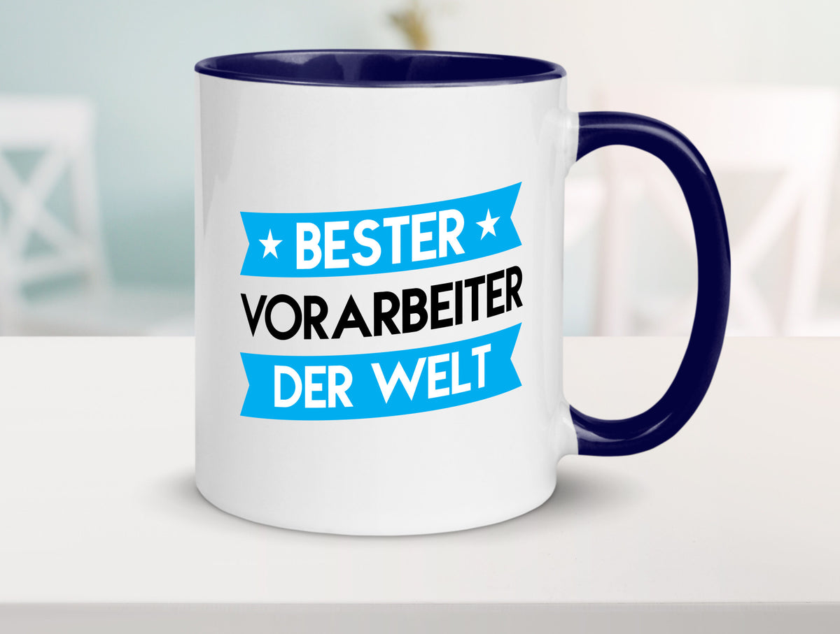 Bester Vorarbeiter | Kollege Teamleiter lustiger Spruch Geschenk Arbeit Tasse