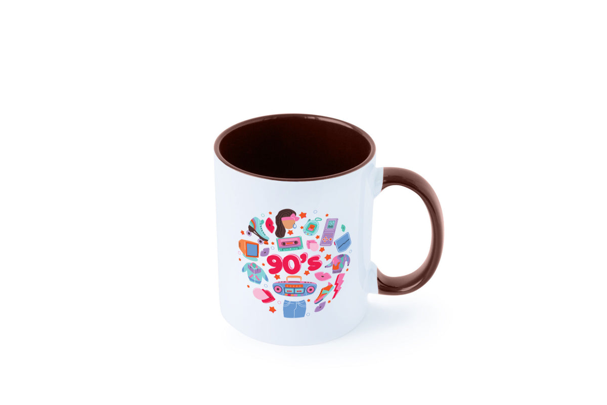 90er Jahre | Alte Zeit Nostalgie Humor Geschenkidee Tasse