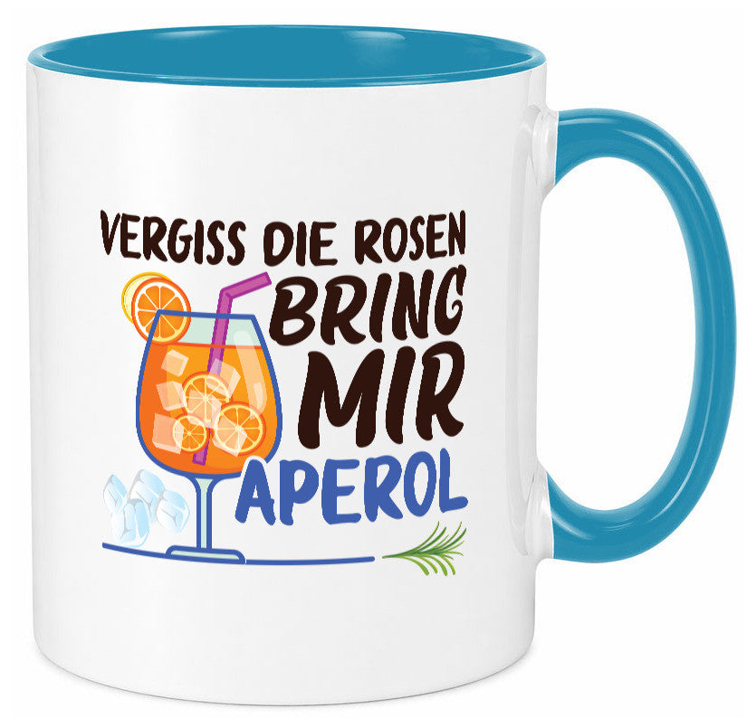 Bring mir Aperol | Rosen Paar Party Geschenkidee Humor Tasse
