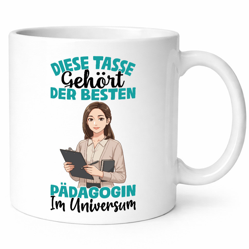 Im Universum: Pädagogin | Pädagogik lustig Humor Geschenkidee Geschenk Tasse