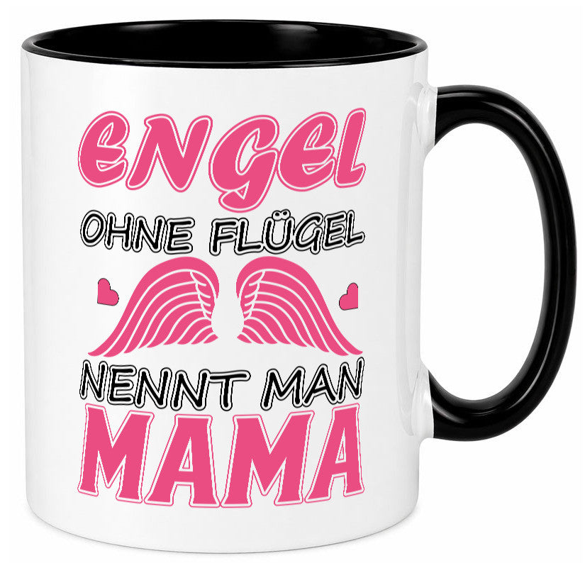 Mama Engel Humor Familie Geschenkidee Tasse
