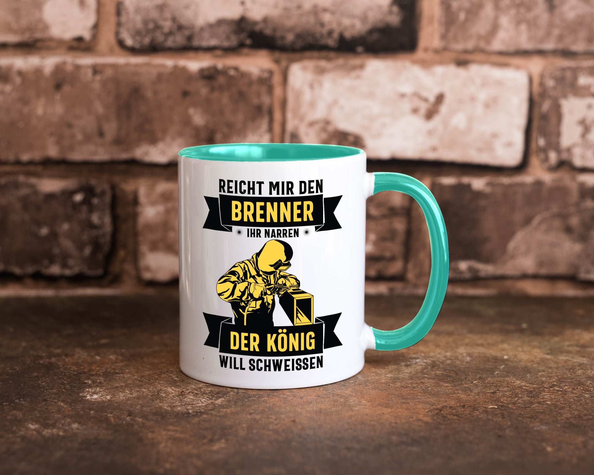 König will schweissen | Schweisser Sterne lustiger Spruch Geschenk Humor