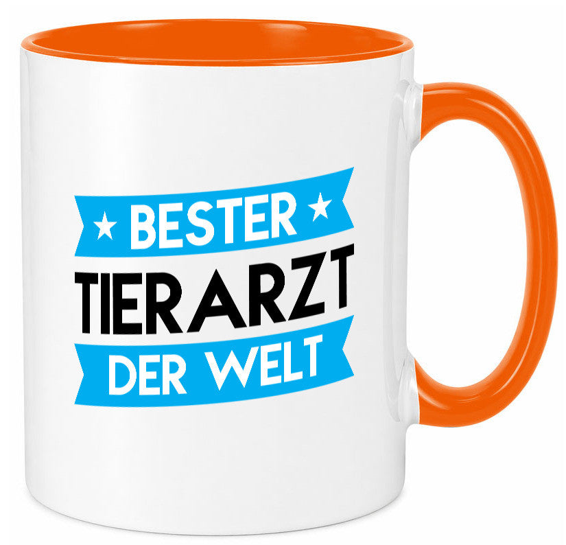 Bester Tierarzt | Tiermedizin Mediziner Geschenk Tierliebhaber Humor lustiger Tasse