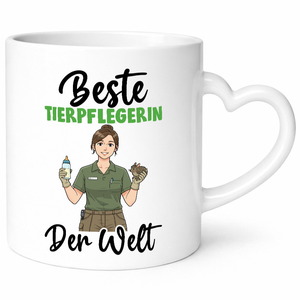 Beste Tierpflegerin | Pflegeberuf Tierheim v2 Geschenk Arbeit Kollegen Büro