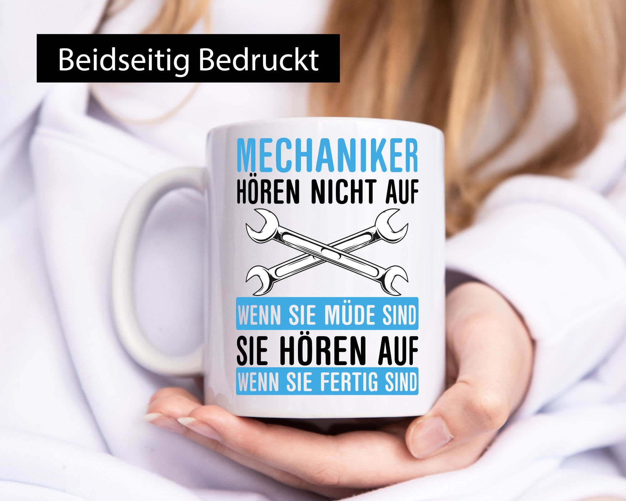 Mechaniker hören nicht auf | Werkstatt Auto Werkzeug Geschenk Humor
