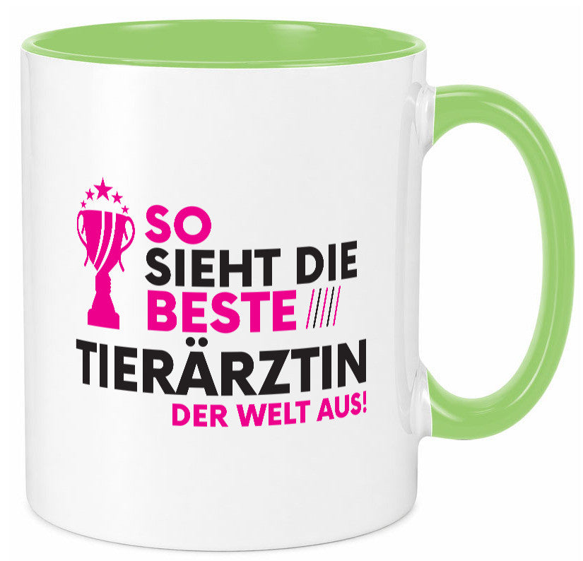 Die Weltbeste Tierärztin | Mediziner Tiermedizin lustiger Spruch Geschenk