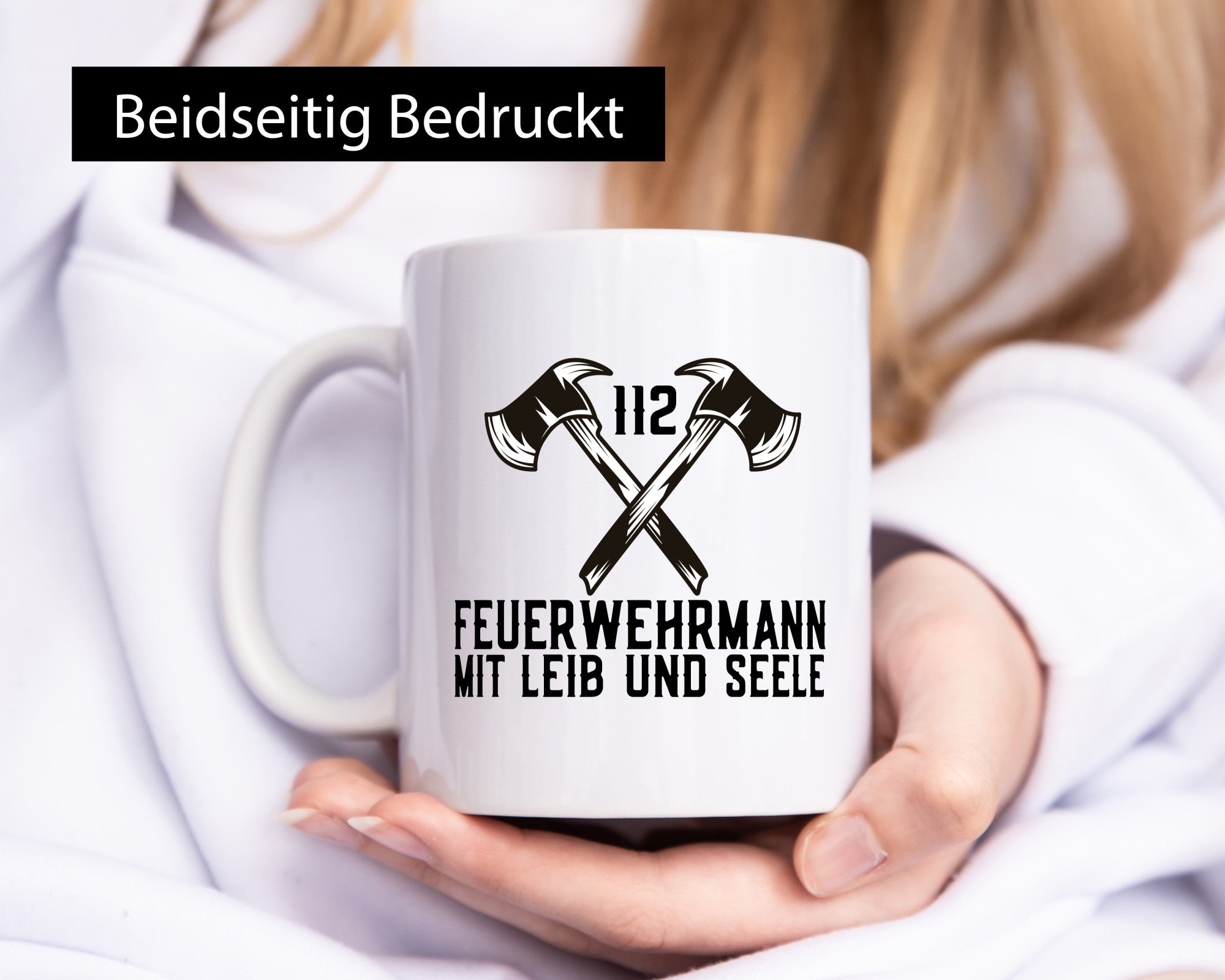 Feuerwehrmann mit Leib und Seele | Einsatz 112 Feuerwehr Humor Geschenkidee
