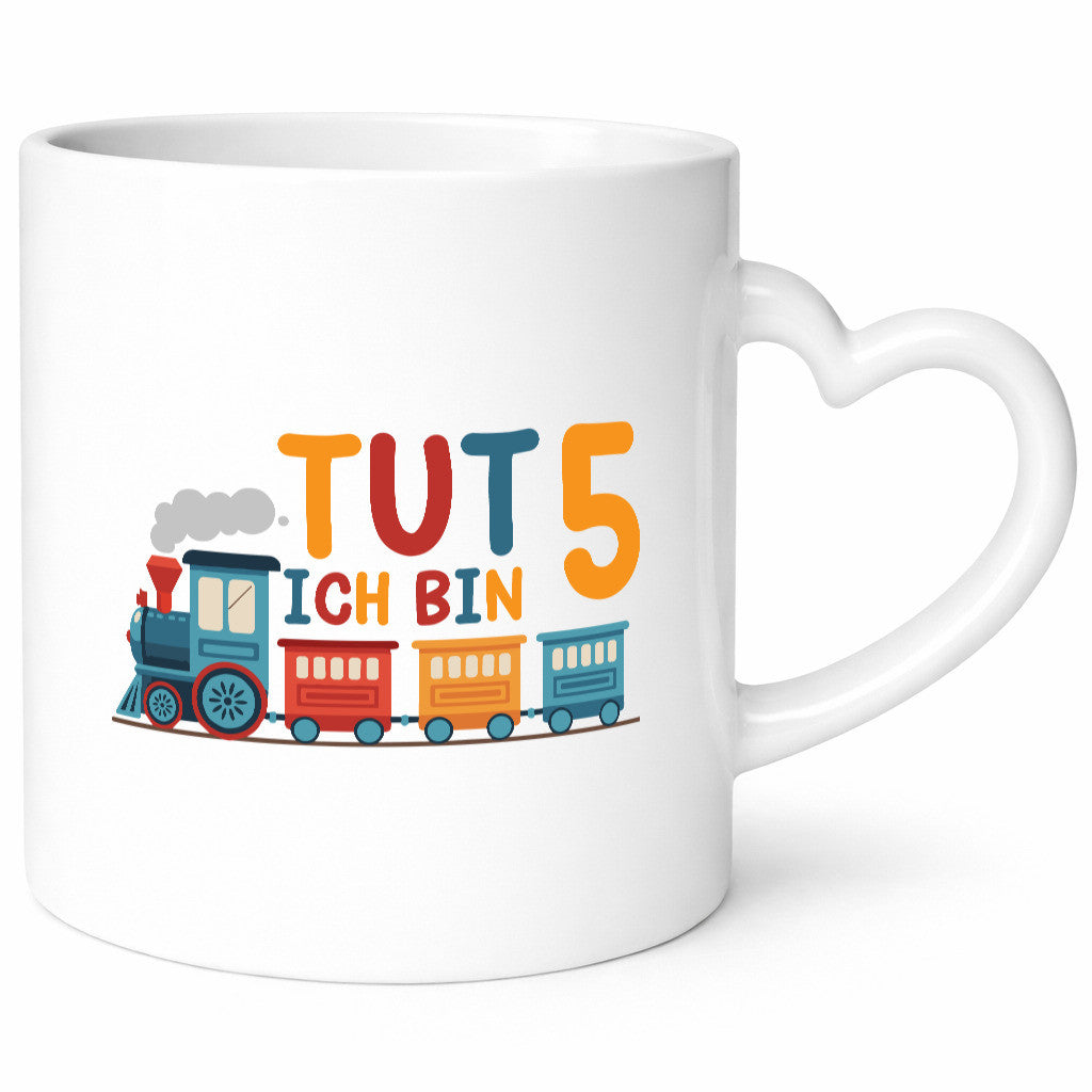 5. Geburtstag | 5 Jahre Eisenbahn Zug junge lustiger Spruch Geschenk