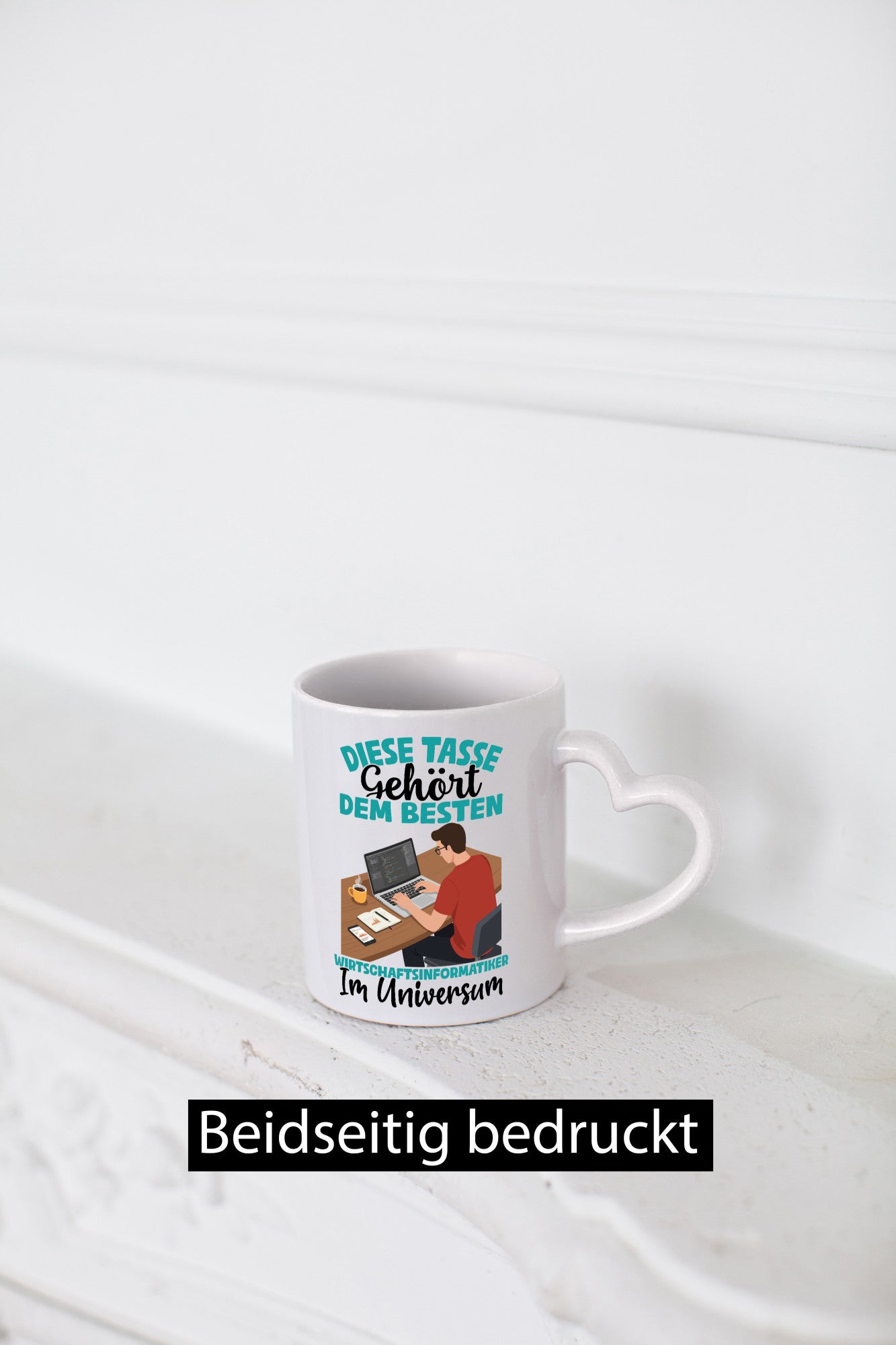 Im Universum: Wirtschaftsinformatiker | Informatik Humor Geschenkidee Tasse