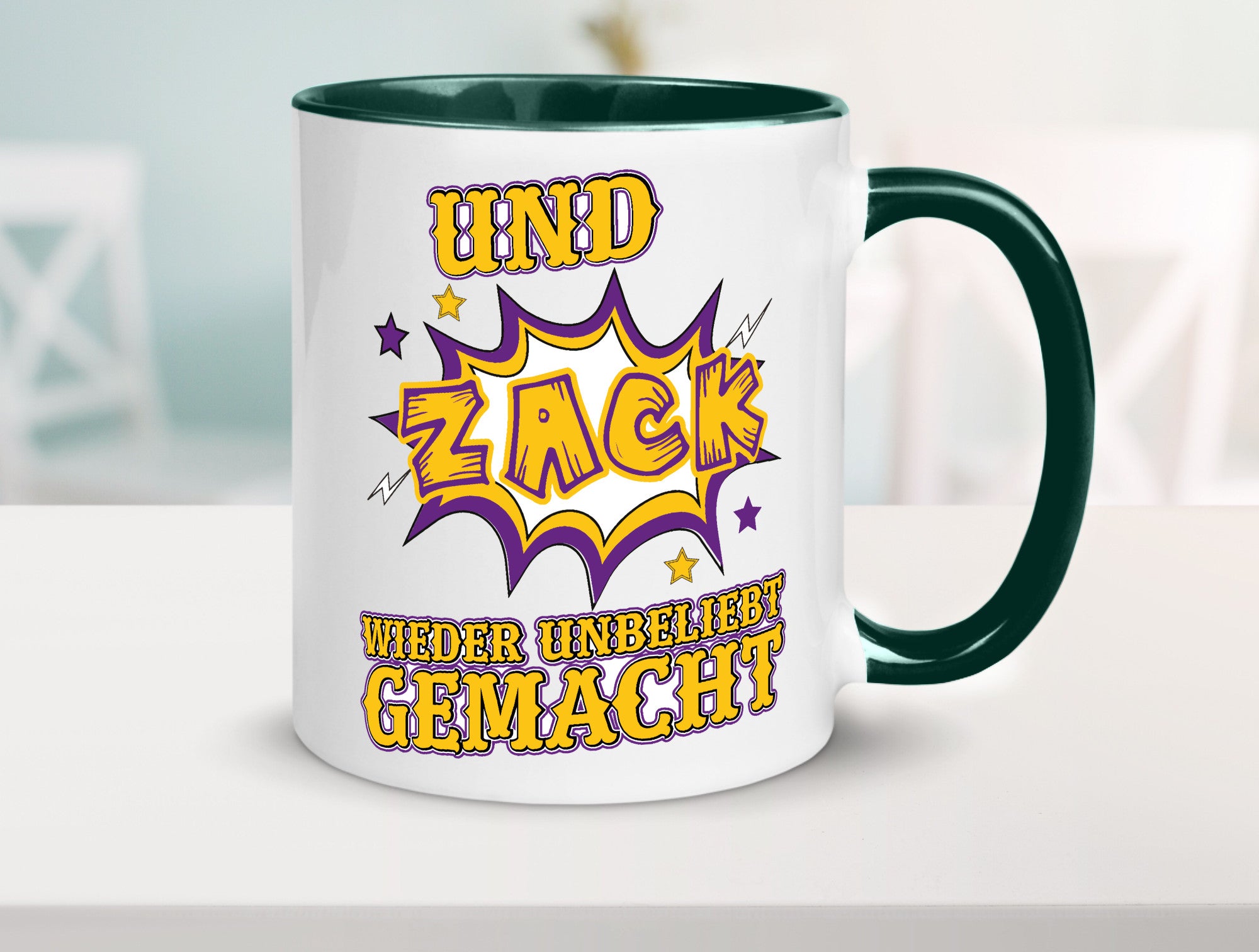 Wieder unbeliebt gemacht Geschenk Humor Geschenkidee lustiger Spruch Tasse