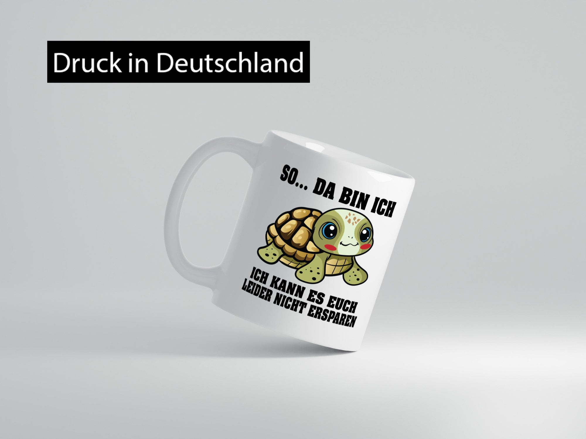 So da bin ich, ich kann es euch leider nicht ersparen Geschenk Humor