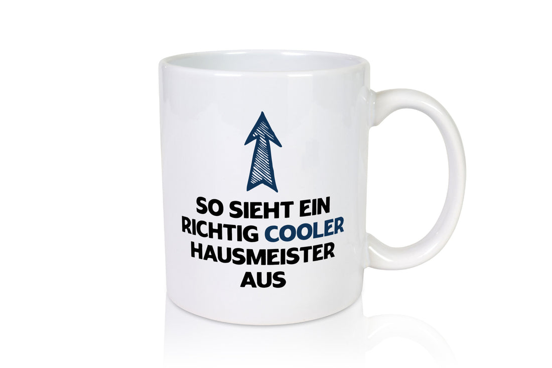 Richtig Cooler Hausmeister | Geschenkidee Humor Tasse