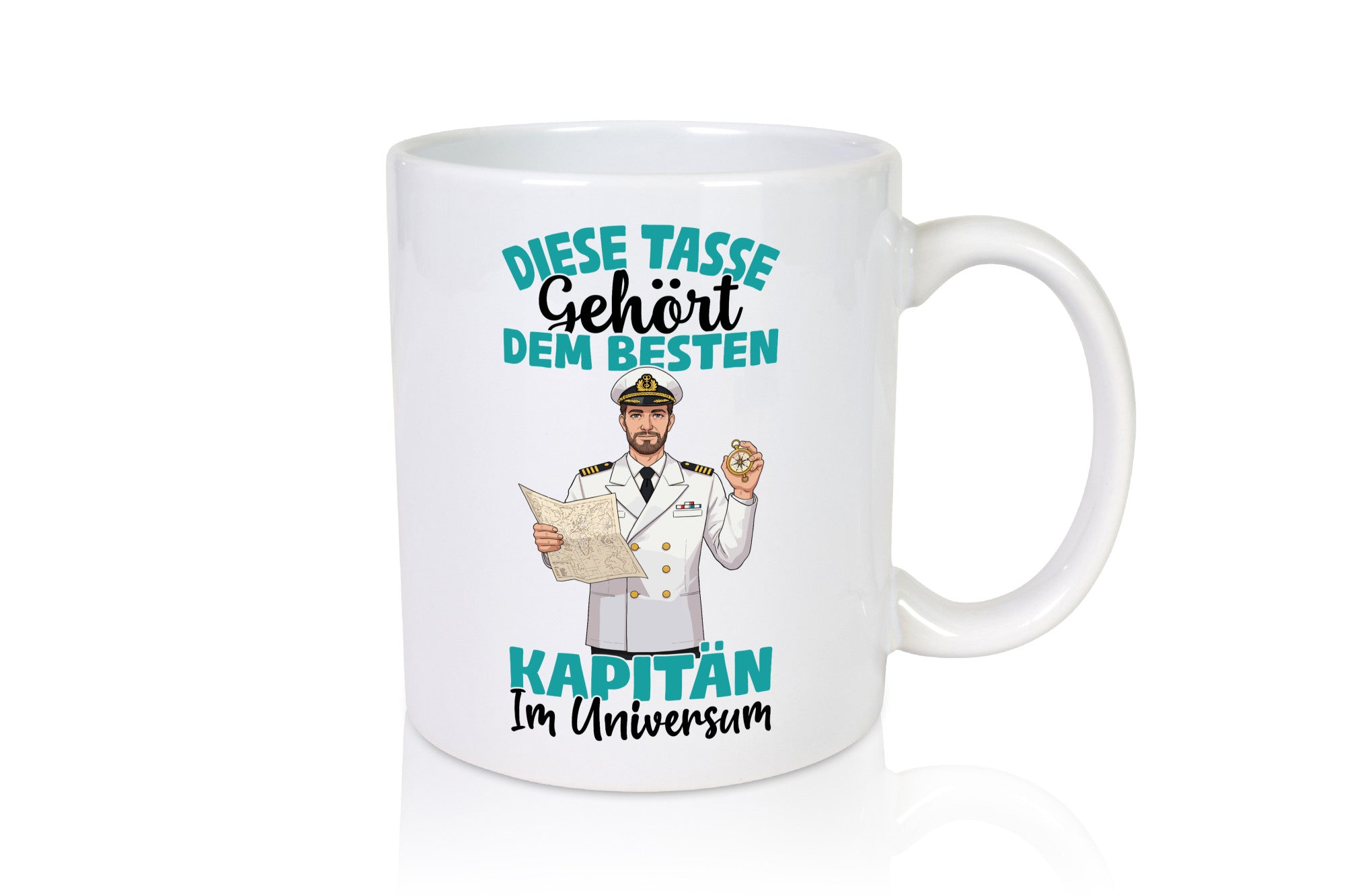 Im Universum: Kapitän | Schiffskapitän Schiff lustig Humor Geschenkidee