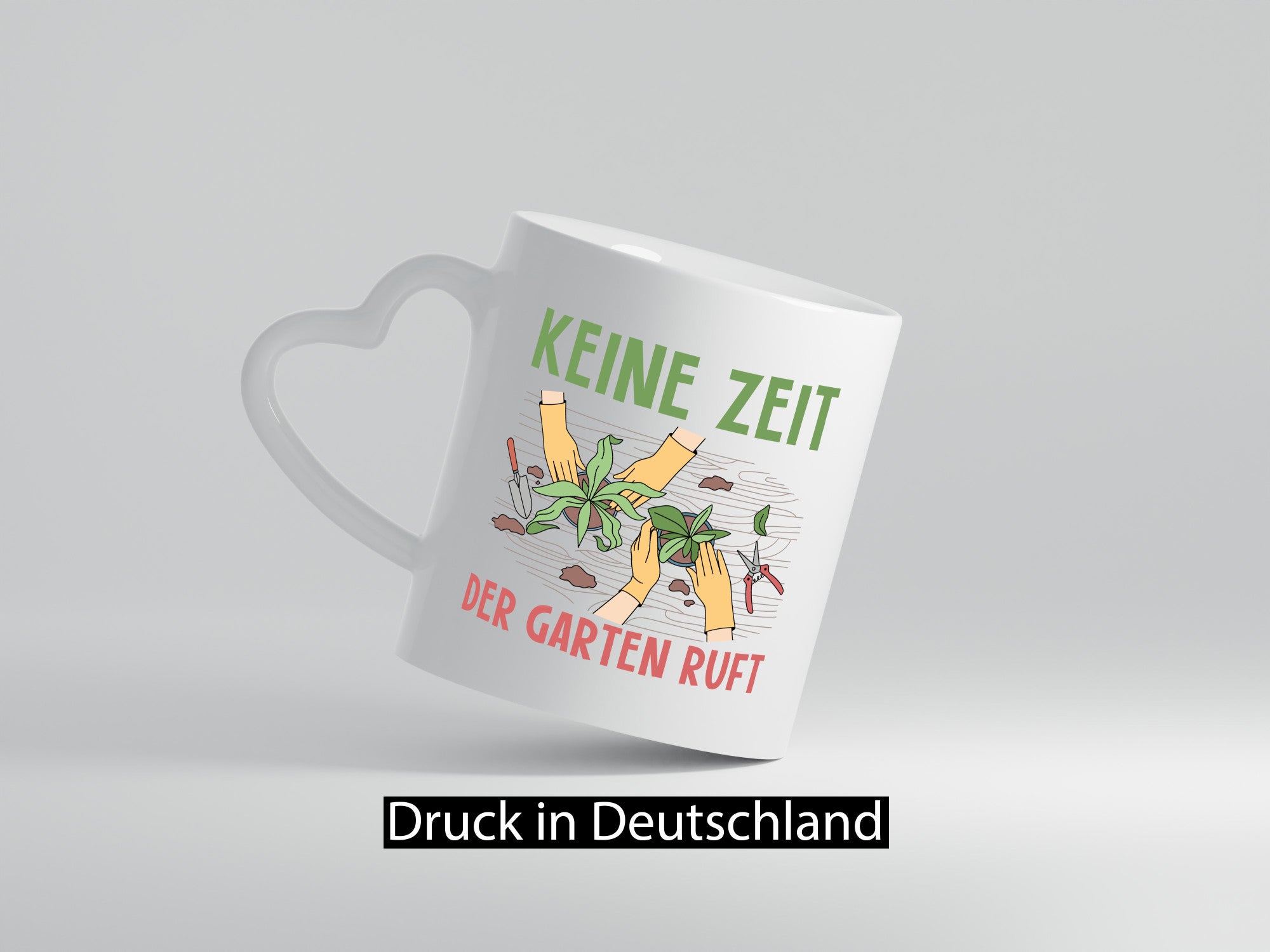 Der Garten ruft | Gärtnerliebe Naturliebhaber lustig Humor Geschenkidee