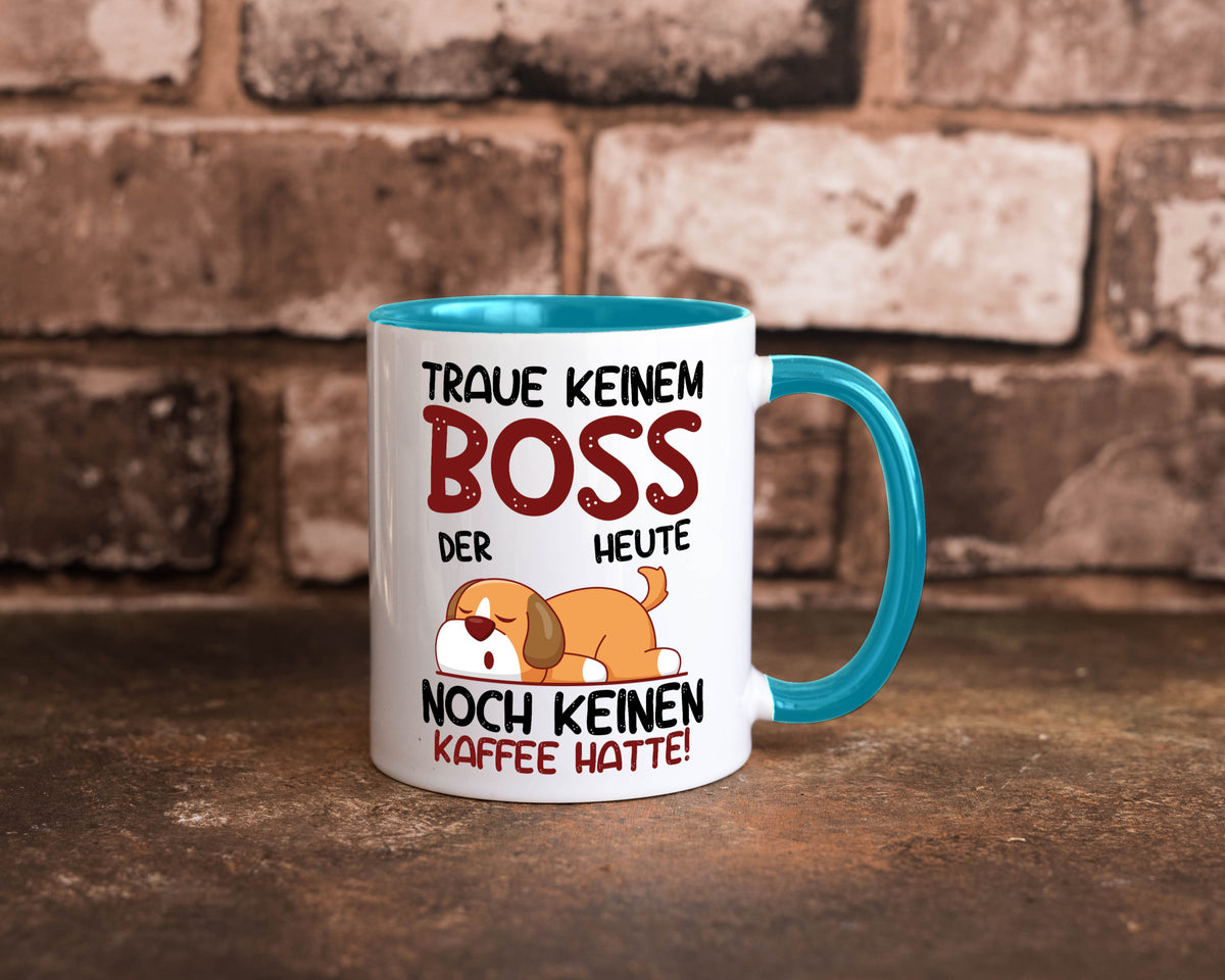 Traue keinem Boss | Führungskraft Vorgesetzter Geschenkidee Humor Tasse