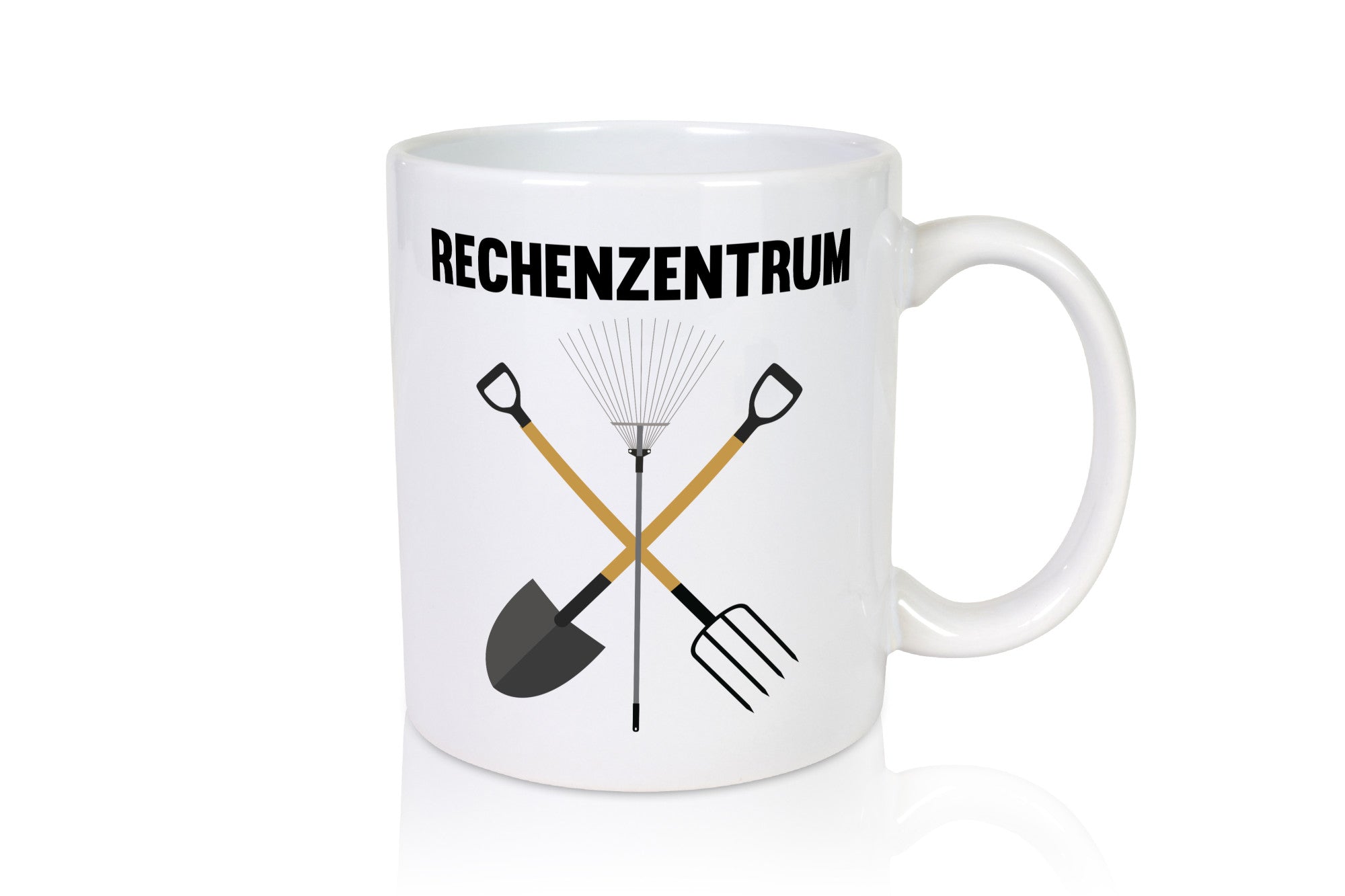Rechenzentrum | Gärtner Garten lustiger Spruch Geschenk Humor Geschenkidee Tasse