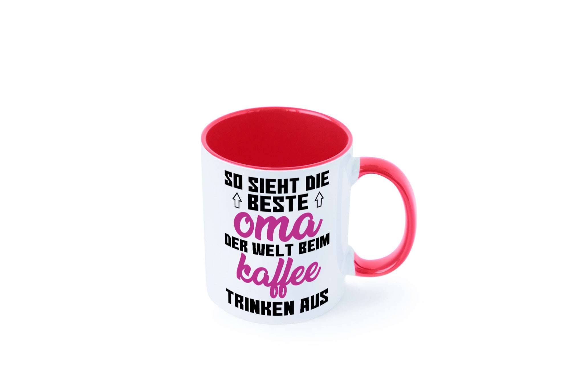 Beste Oma der Welt | Großmutter Tasse lustiger Spruch Geschenk Familie