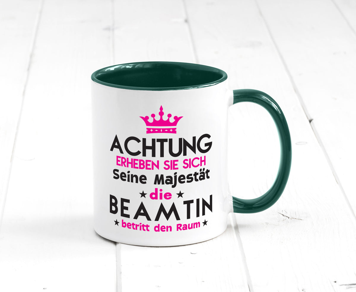 Seine Majestät Beamtin | Verbeamtung öffentlicher Dienst Geschenkidee Humor Tasse