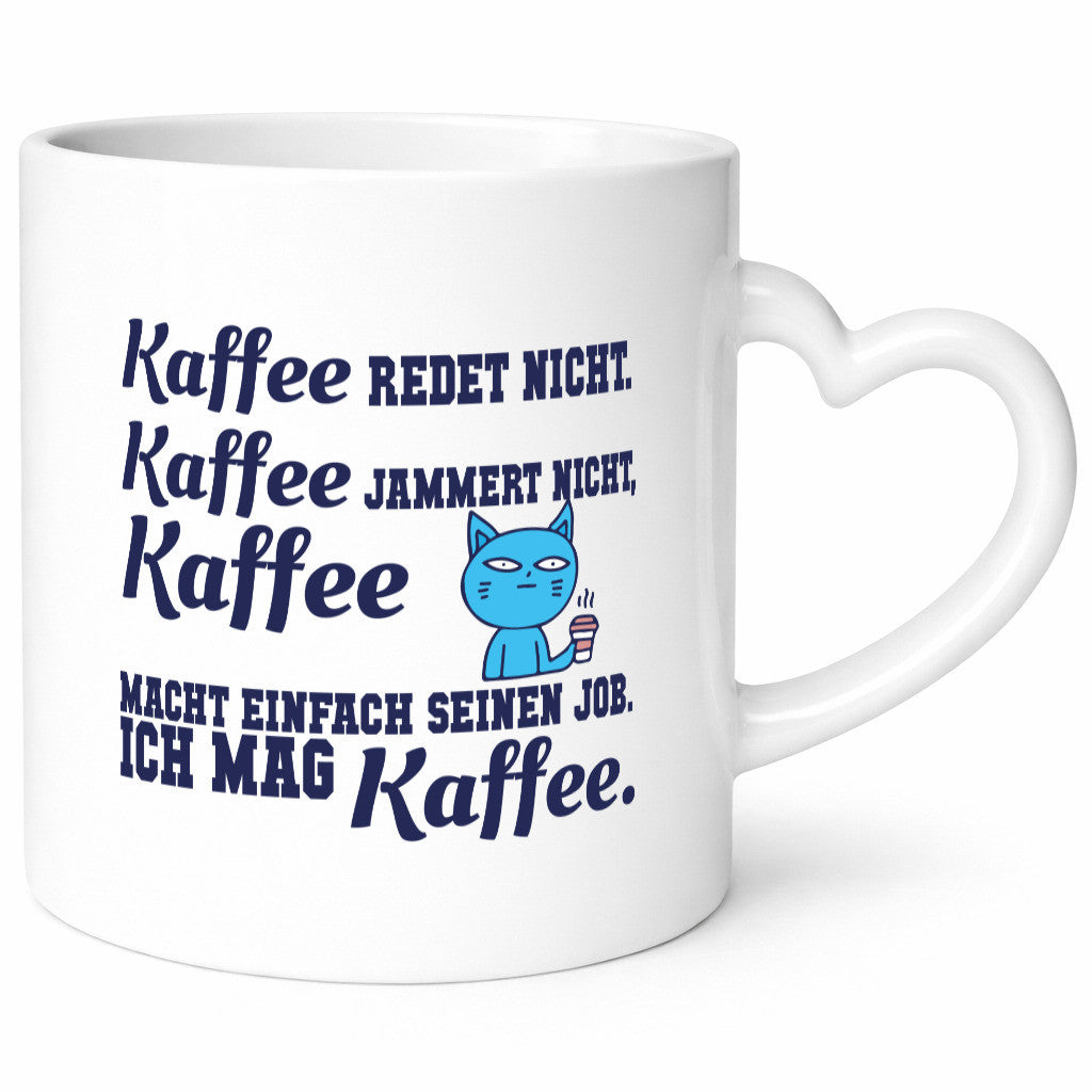 Ich mag Kaffee | Spruchtasse Morgenmuffel Humor Geschenkidee Tasse