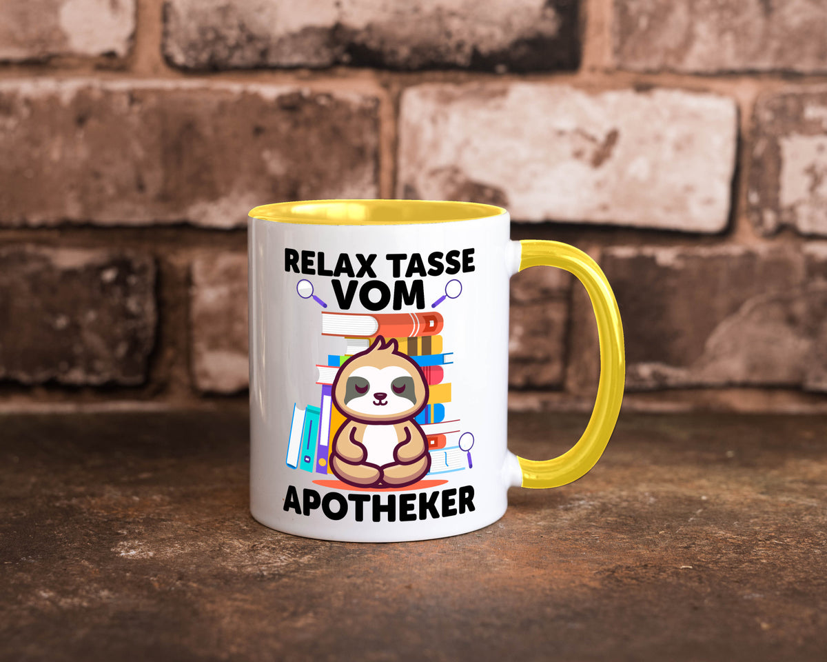 Relax Tasse: Apotheker | Apotheke Pharmazie lustiger Spruch Geschenk Humor