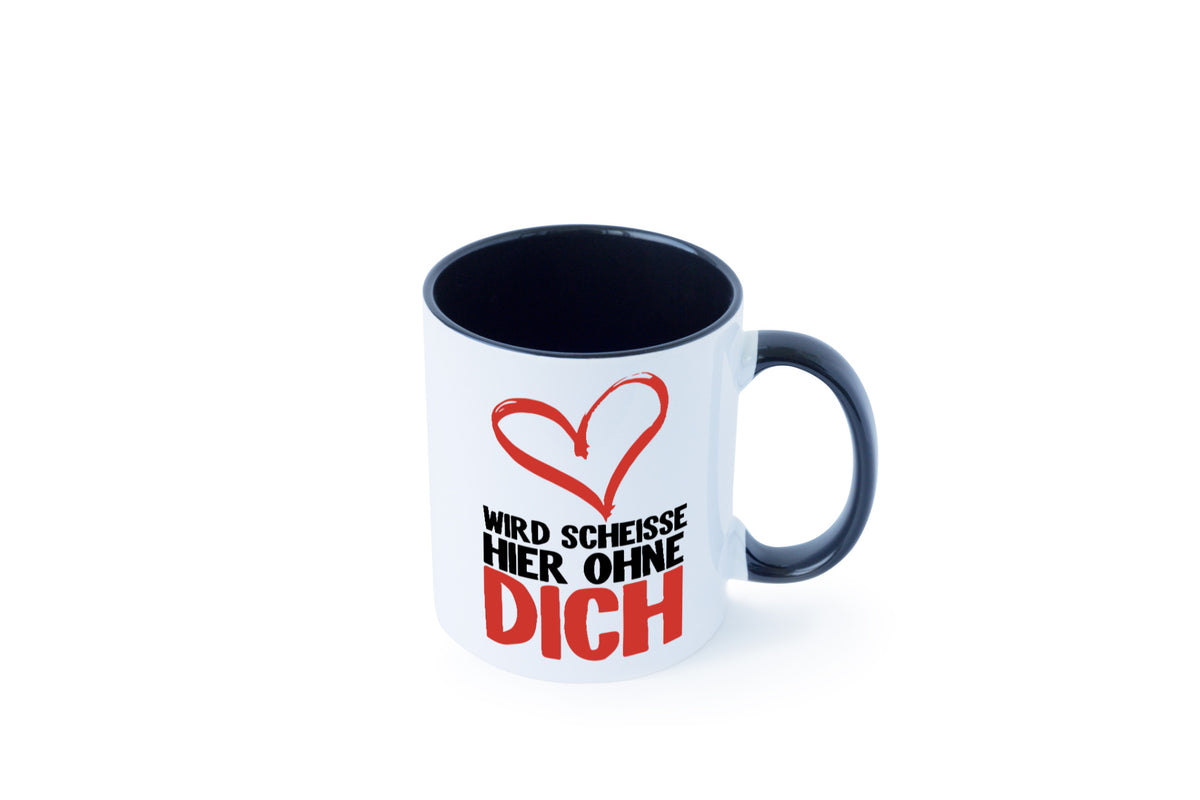 Wird Scheisse Geschenk Humor Geschenkidee lustiger Spruch Tasse