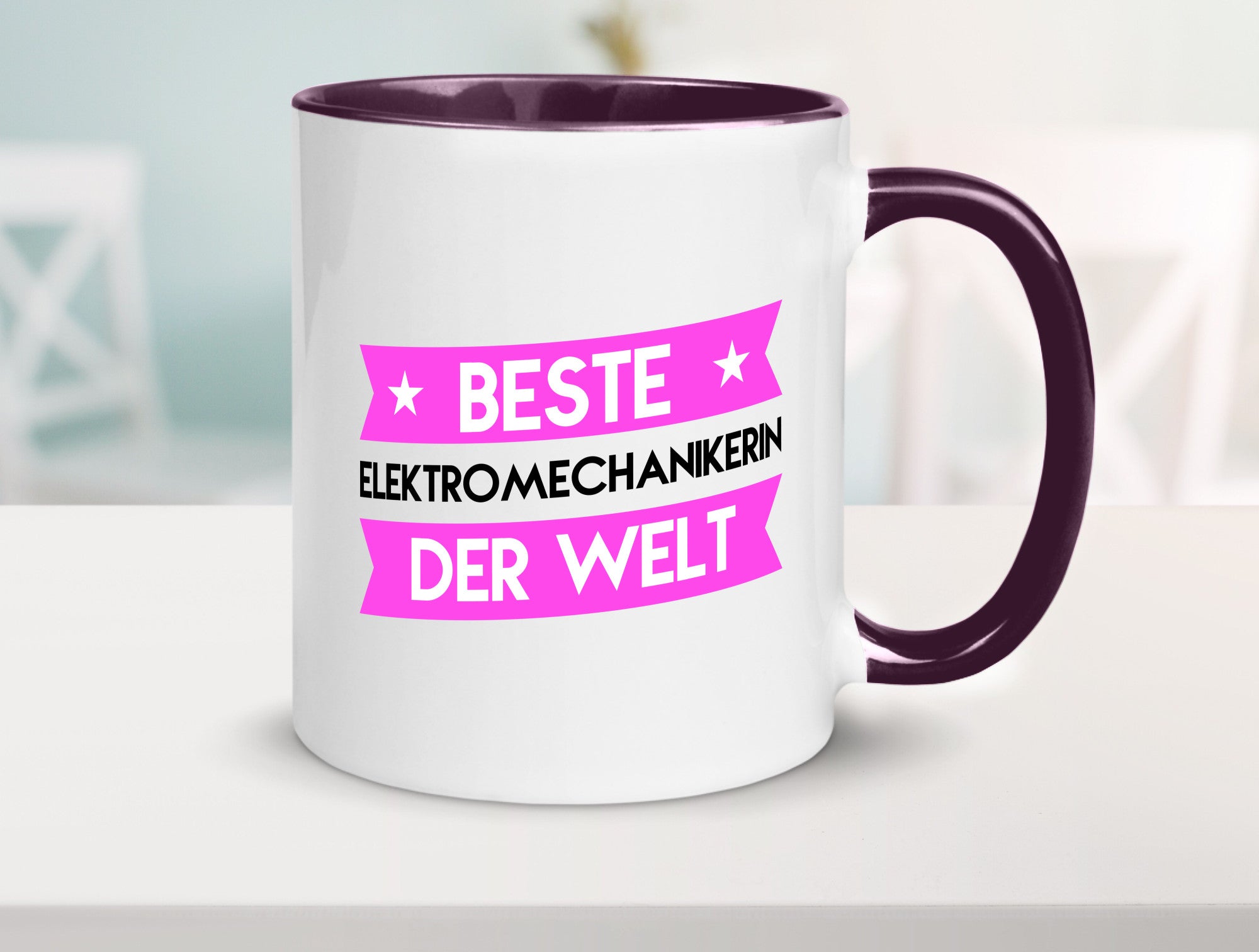 Beste Elektromechanikerin | Mechanikerin Humor Geschenkidee Tasse