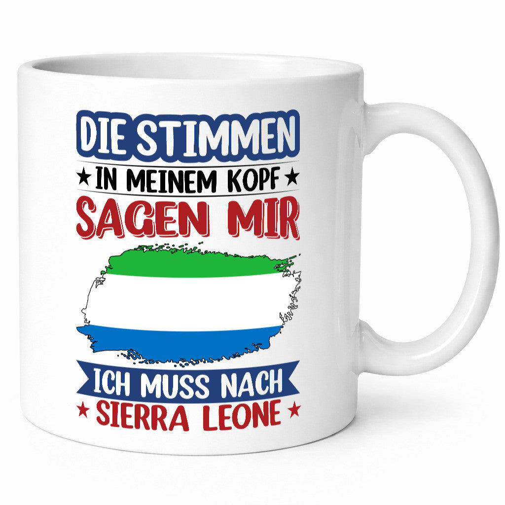 Sierra Leone | Urlaub Stimmen in meinem Kopf Traumland v2 lustig Humor