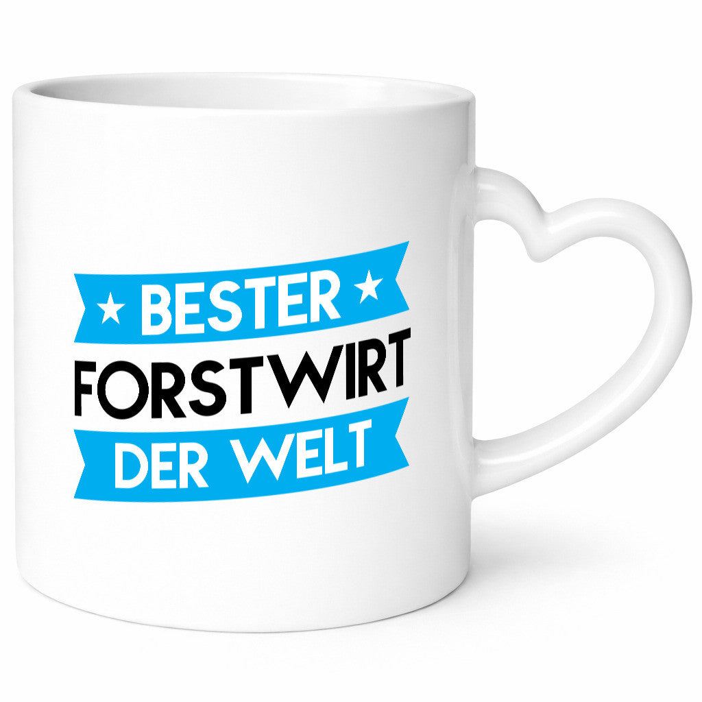 Bester Forstwirt | Waldarbeiter lustig Arbeit Kollegen Büro Geschenk Tasse