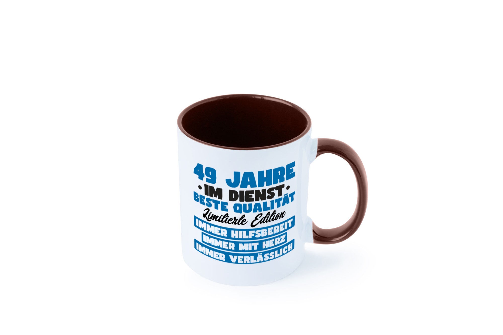 49 Jahre im Dienst | Jubiläum Arbeit v7 Humor Kollegen Büro Geschenkidee Tasse