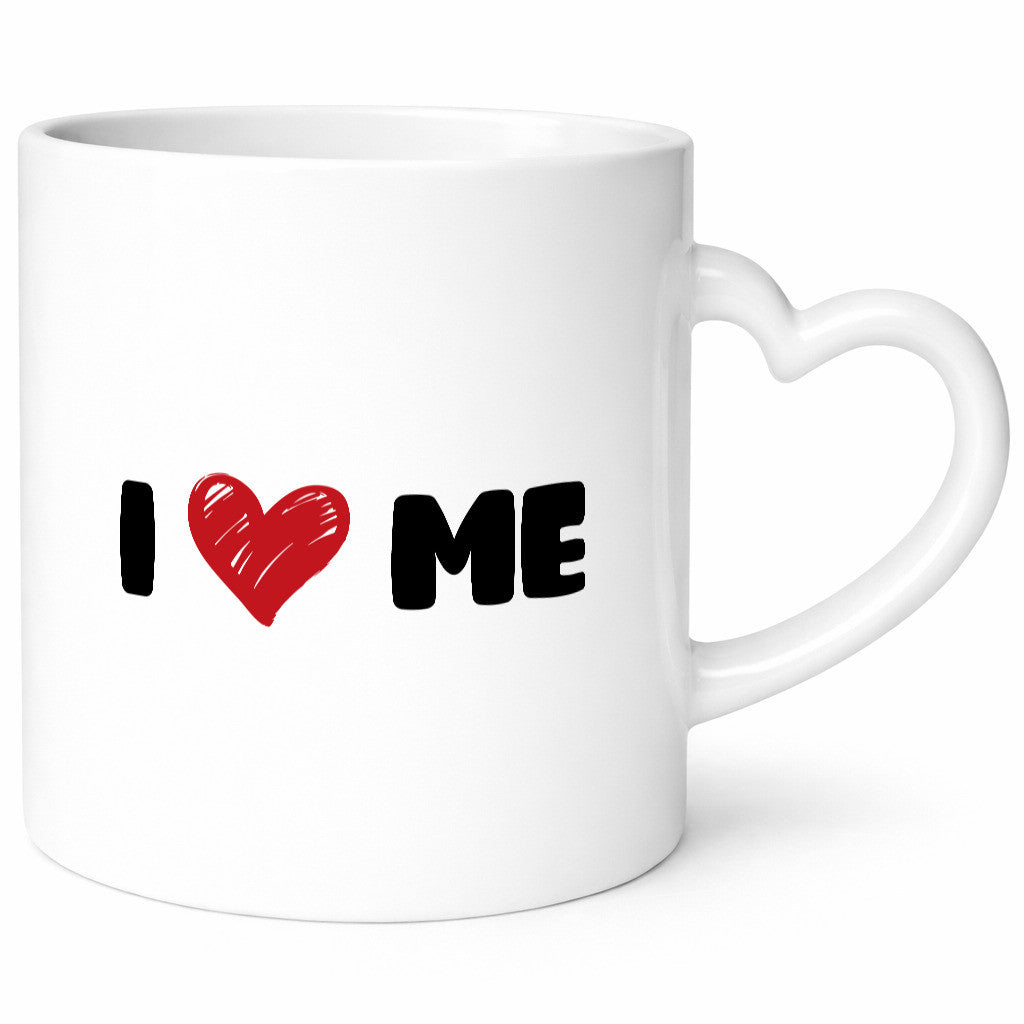 I love me vl4 lustig Humor Geschenkidee Geschenk Tasse