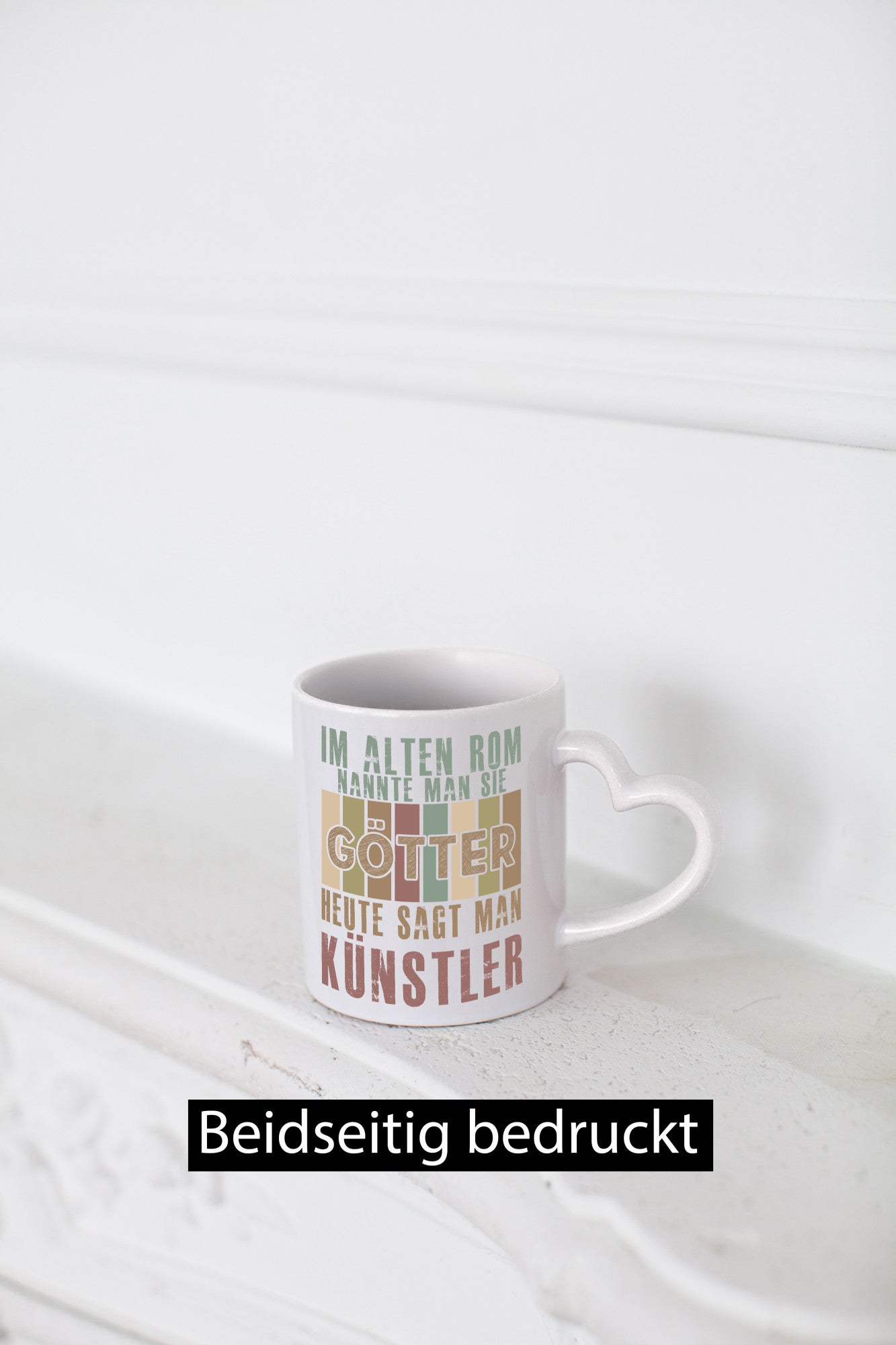 Heute sagt man: Künstler | Kunst Geschenk Humor Geschenkidee lustiger Spruch
