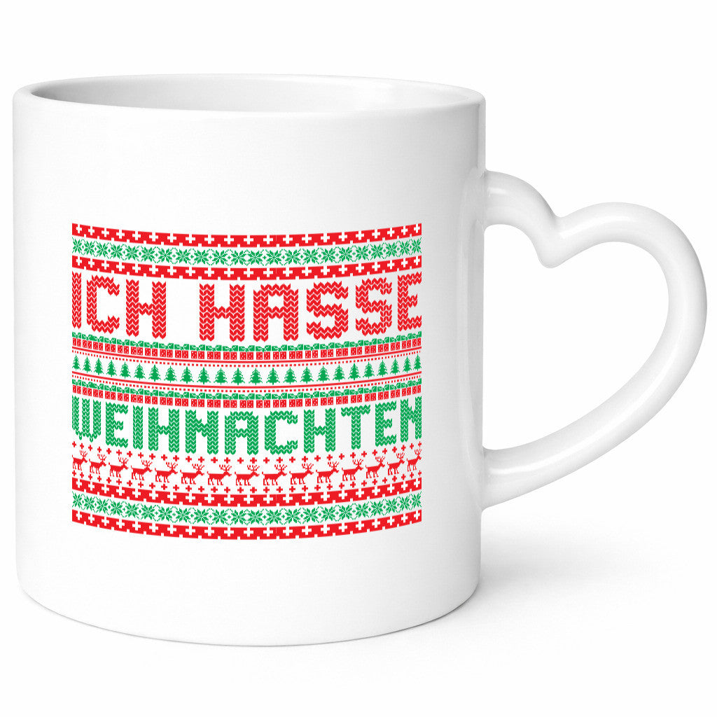 Ich Hasse Weihnachten | Ugly Christmas anti v2 Humor Geschenkidee Tasse