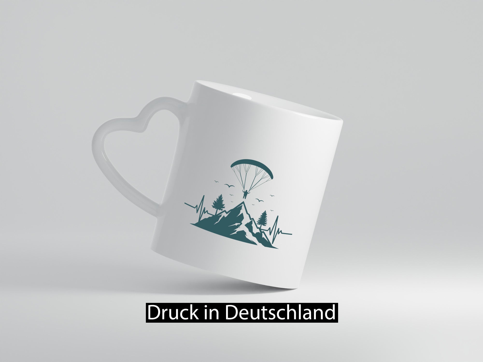 Gleitschirm | Motiv Paragleiter Gleitschirmfliegen vl5 Humor Geschenkidee Tasse