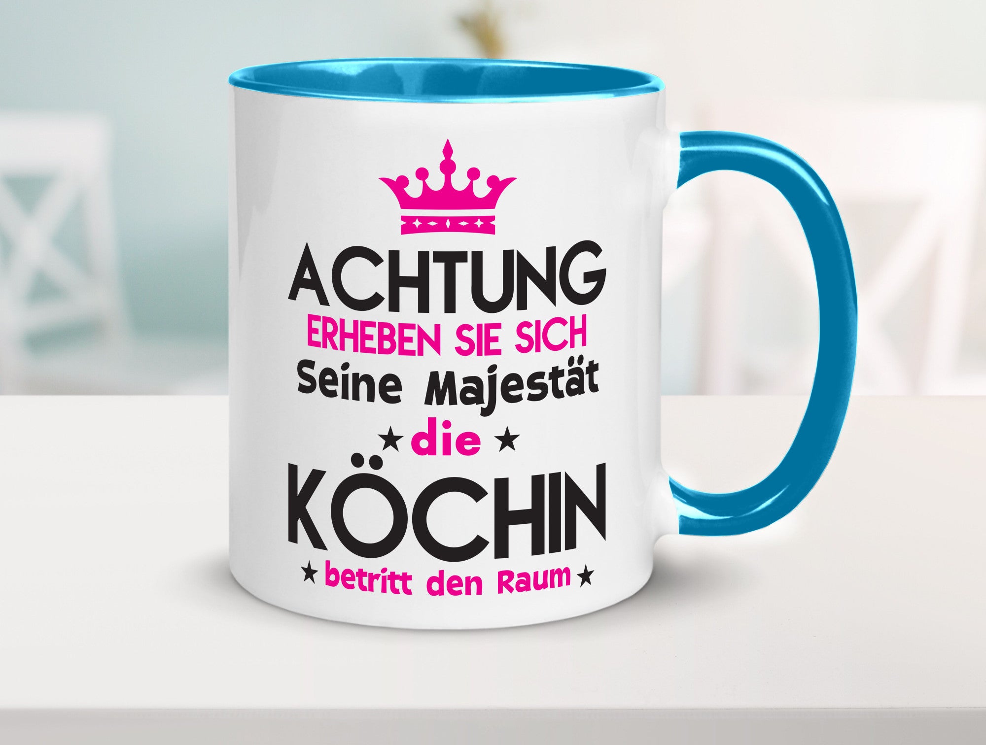 Seine Majestät Köchin | Chefköchin Chefkoch Humor Arbeit Kollegen Büro