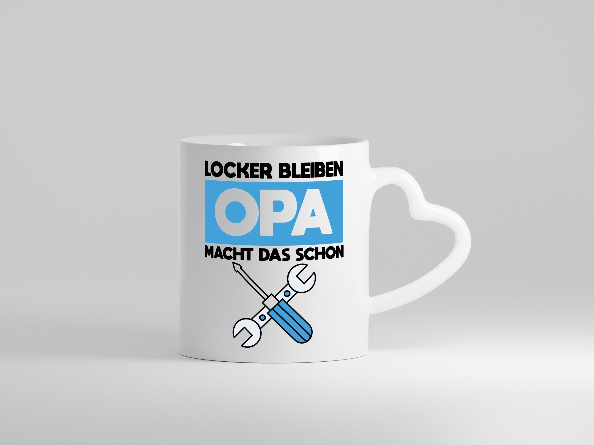 Opa macht das schon | Werkzeug Geschenk Familie Geschenkidee lustiger Spruch