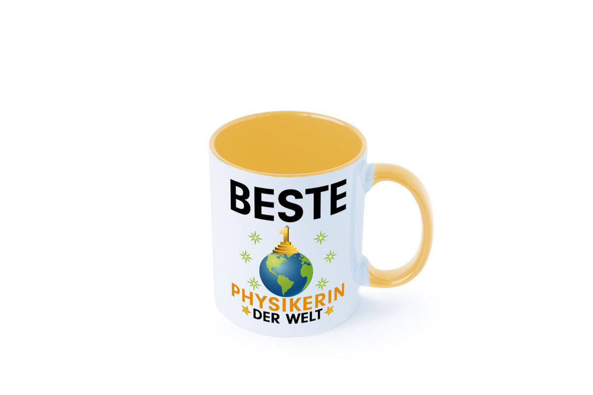 Welt Beste Physikerin | Physik lustiger Spruch Geschenk Humor Geschenkidee Tasse