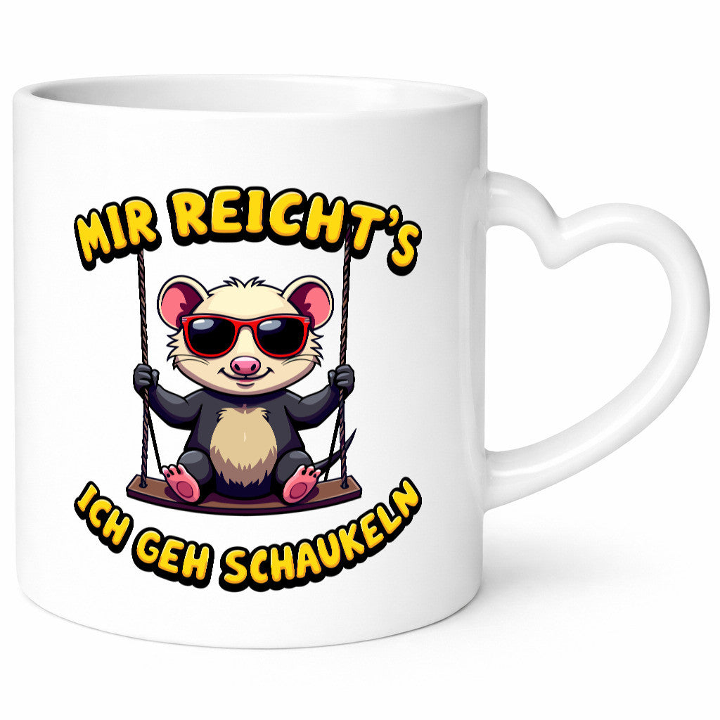 Mir reichts ich geh Schaukeln | egal Geschenk Humor Geschenkidee lustiger