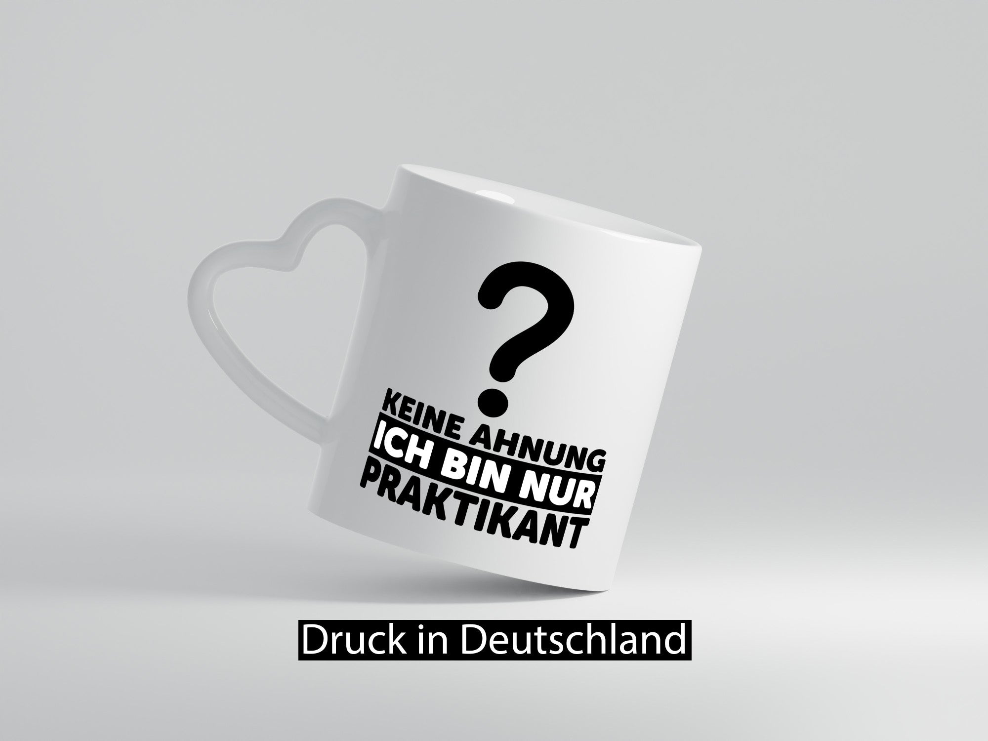 Praktikant Tasse | Praktikum Witz keine Ahnung Geschenkidee Humor
