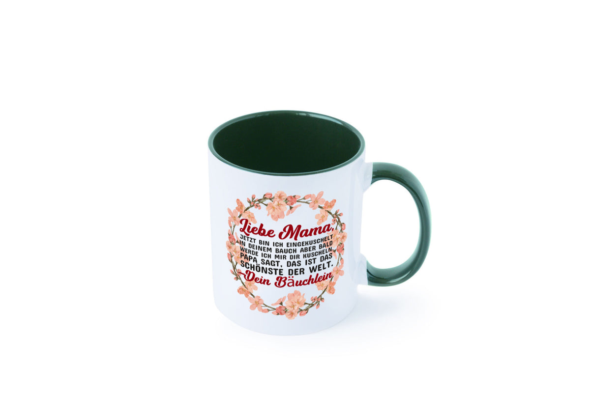 Liebe Mama | Schwangerschaft Tasse Baby süß Humor Familie Geschenkidee